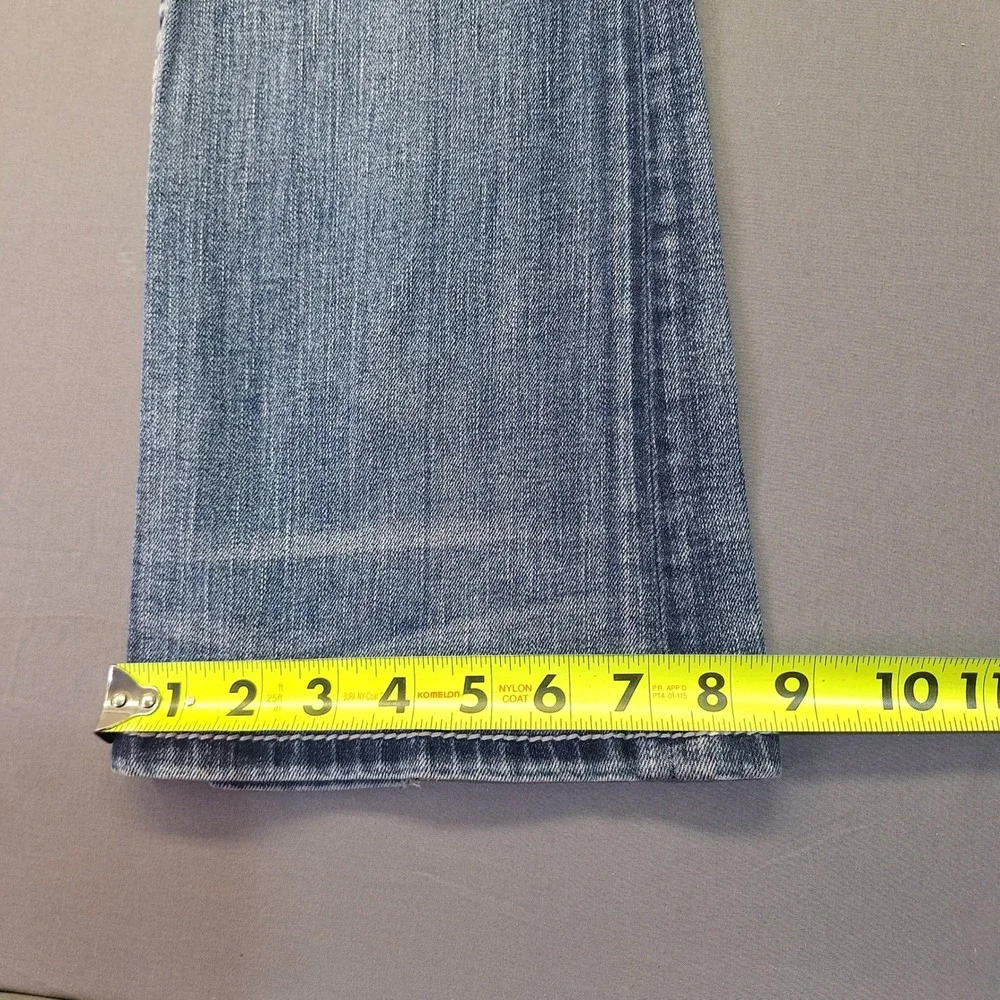 Miss Me Signature Bootcut Jeans Medium Wash Sequin Embroidered JP7765B Size 30